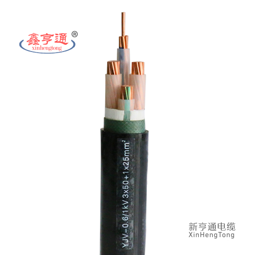 YJV-0.6/1kv 3x50+1x25mm²