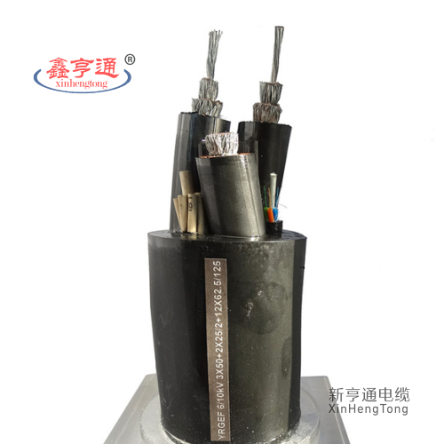 YRGF 0.6/1kv 3X50+2X25/2+12X62.5/125